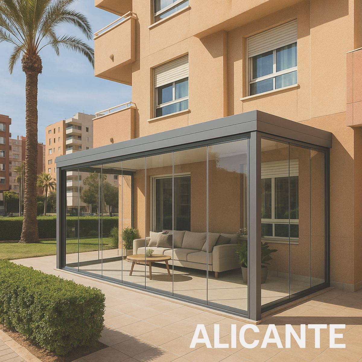 cerramientos modernos en barrios de alicante