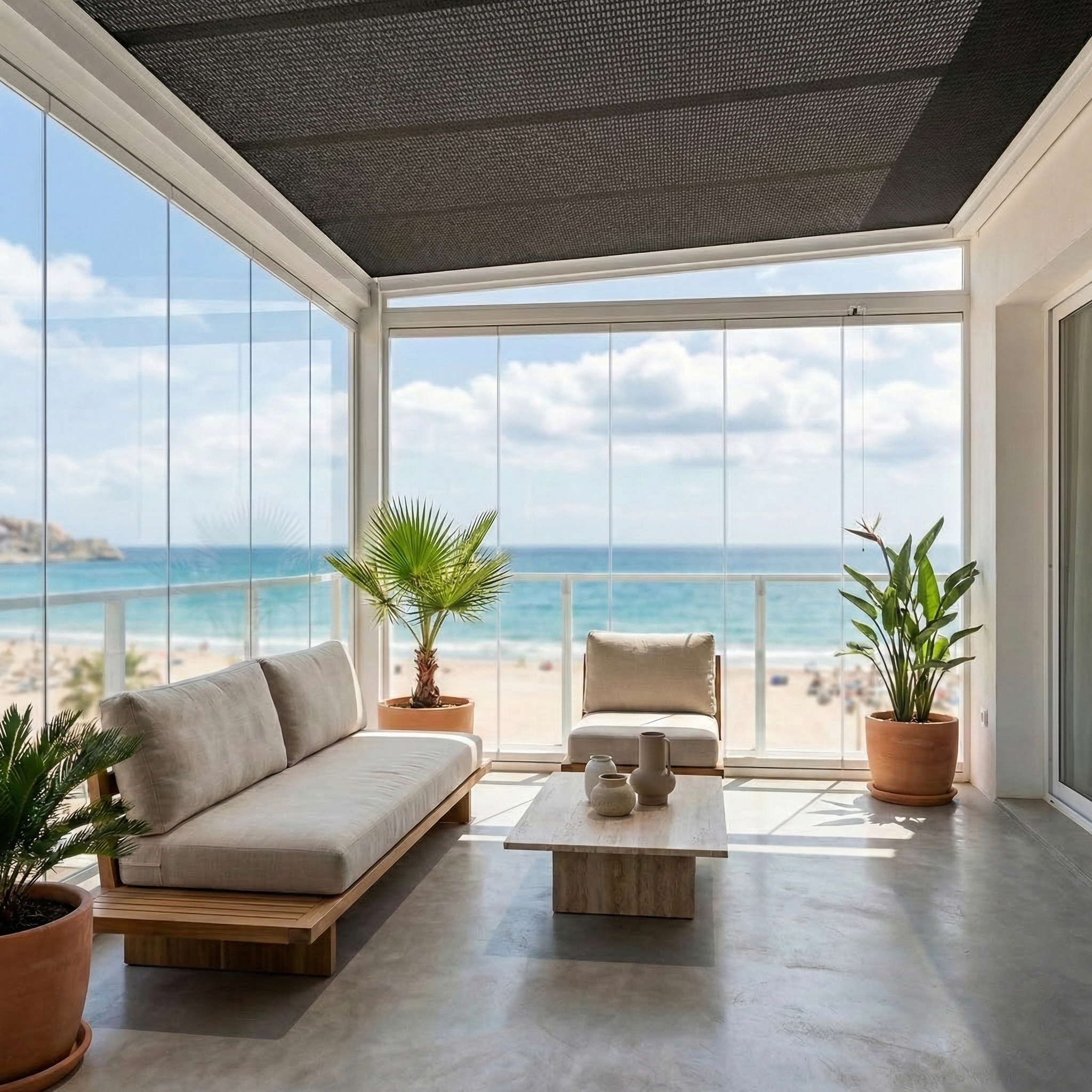 Cortinas de cristal en Alicante