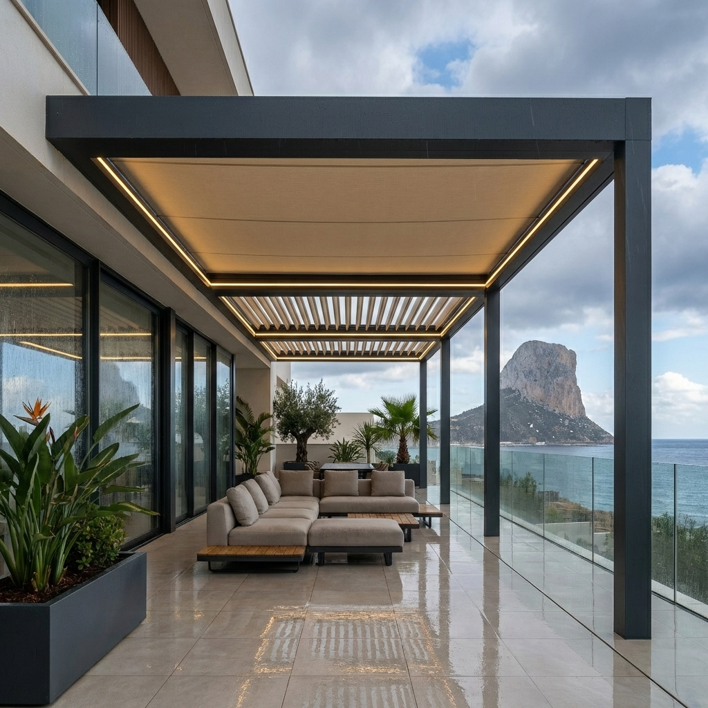 Pérgola bioclimática en Alicante