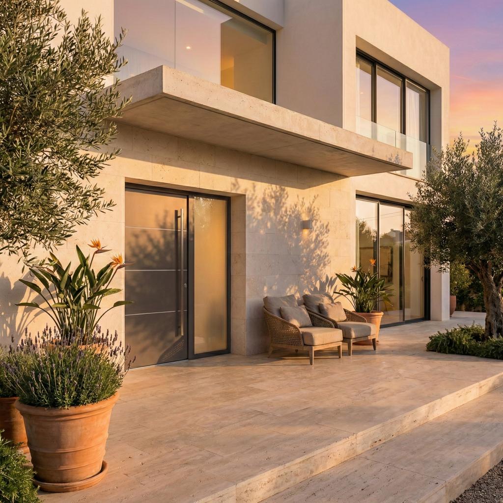 Puerta PVC de exterior en Alicante