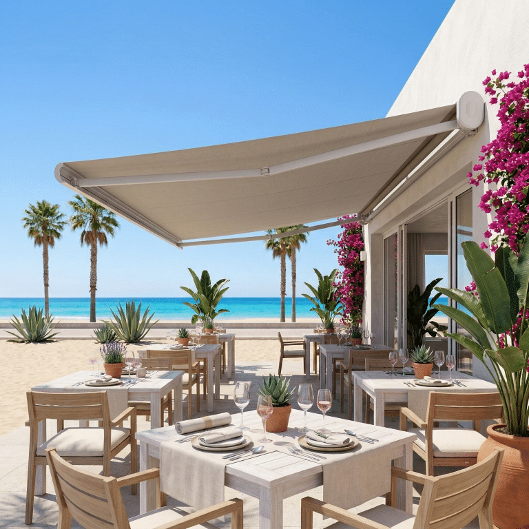 Toldo hosteleria
